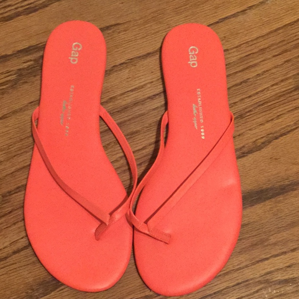 Neon flip flops